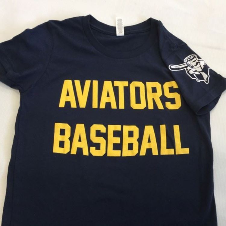 Picture of Youth - Navy "Aviators Baseball" T-Shirt