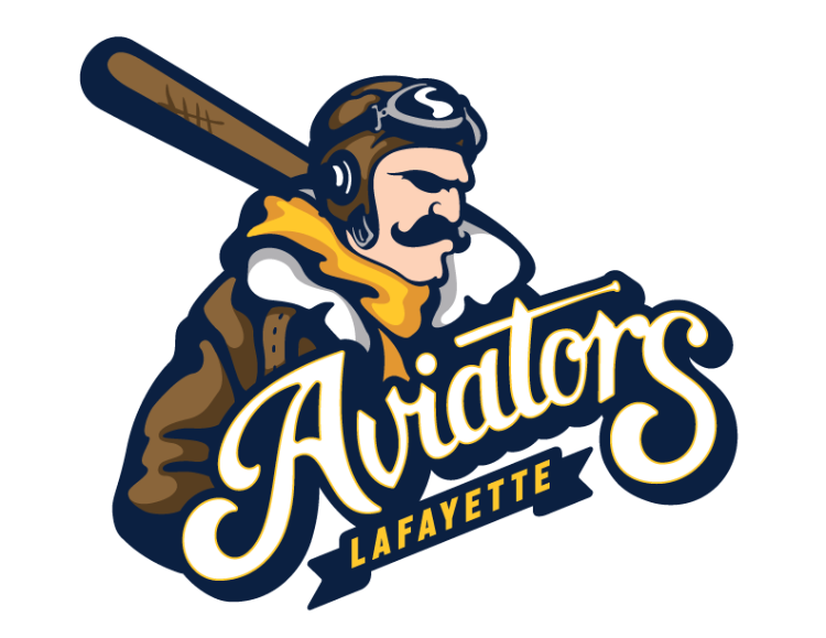 Picture of Aviators Primary Logo - White Shirt