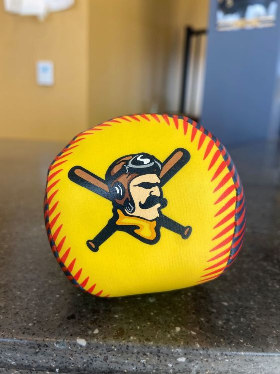 Picture of Navy/Yellow Softee Baseball