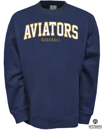 Picture of Navy Applique Sweatshirt