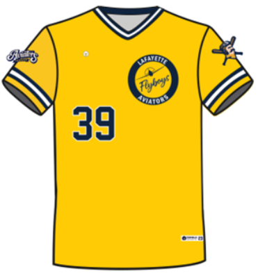 Picture of Nike Authentic Game Worn Yellow Jersey